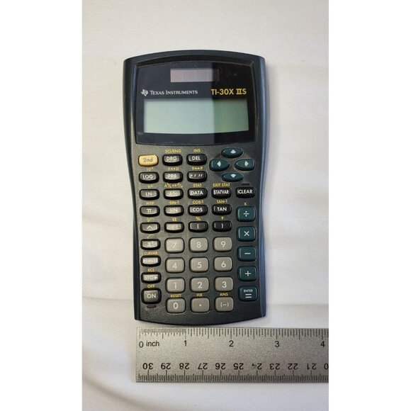 Texas Instruments TI-30X IIS Scientific Calculator without Cover - Working - Picture 5 of 5